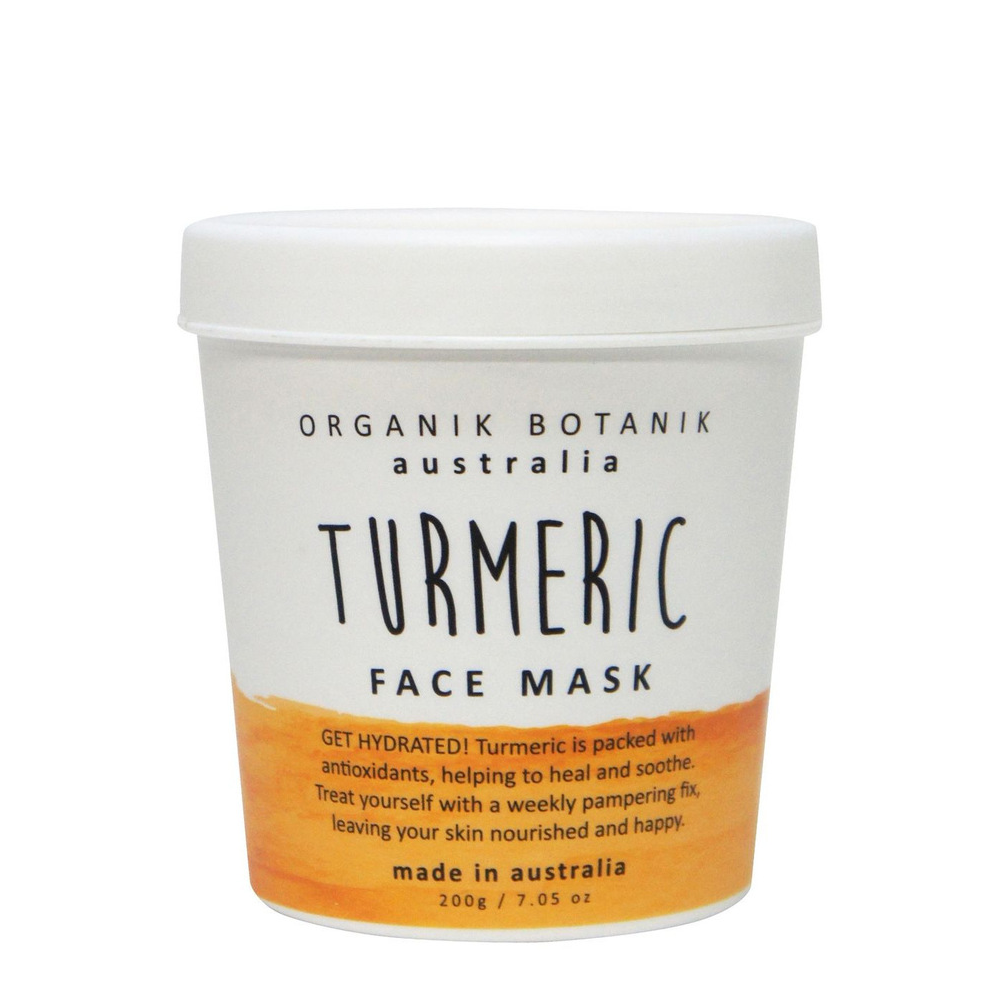ORGANIK BOTANIK TURMERIC FACE MASK TUB 200G