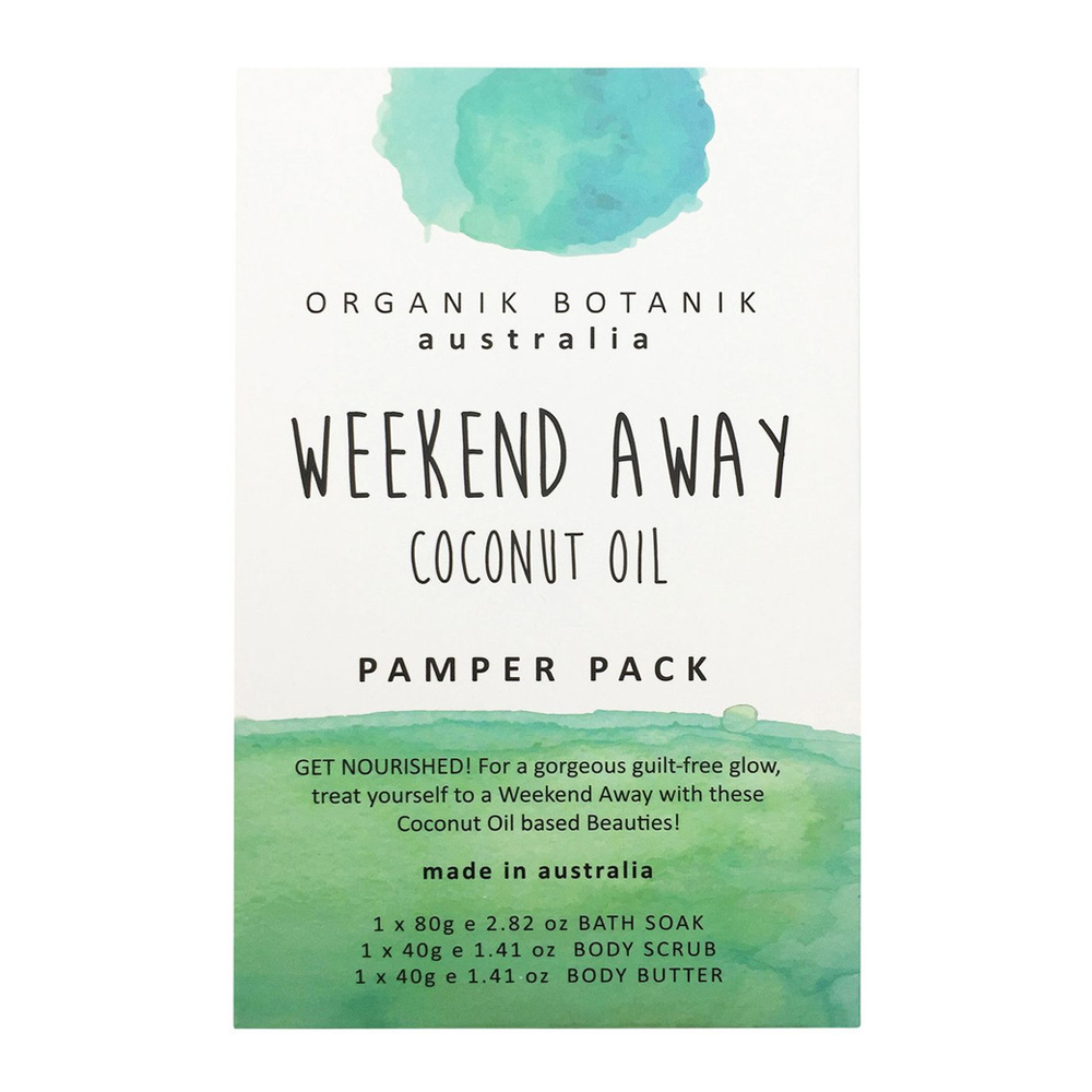 ORGANIK BOTANIK WEEKEND AWAY COCONUT OIL PAMPER PACK