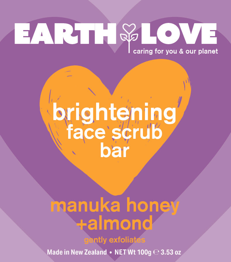 Earth Love Brightening Facial Scrub Bar