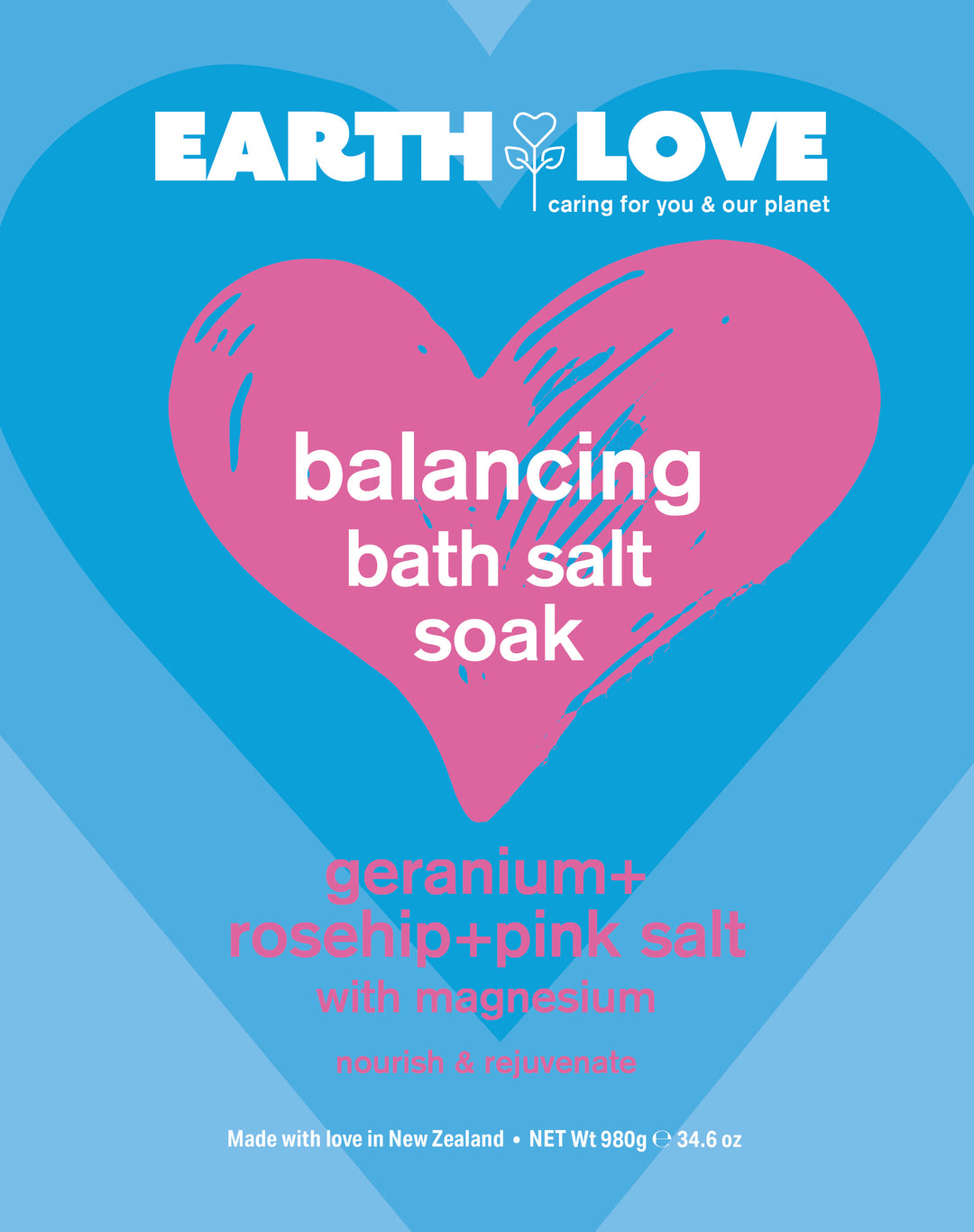 Earth Love Balancing Bath Salt Soak
