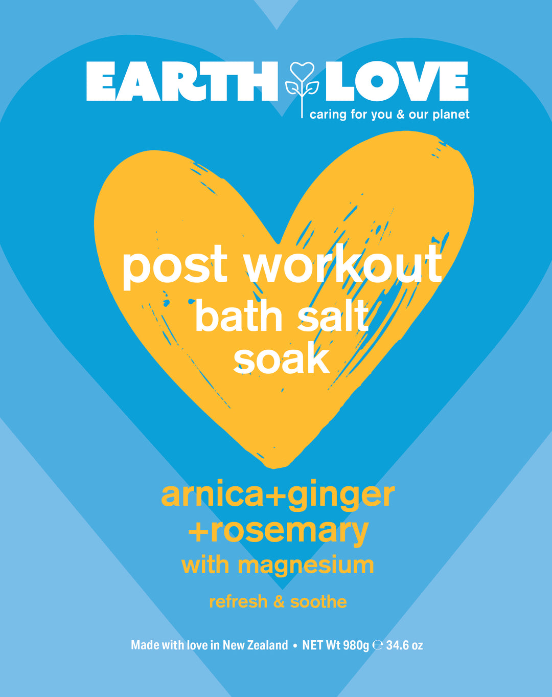 Earth Love Post Work Out Bath Salt Soak