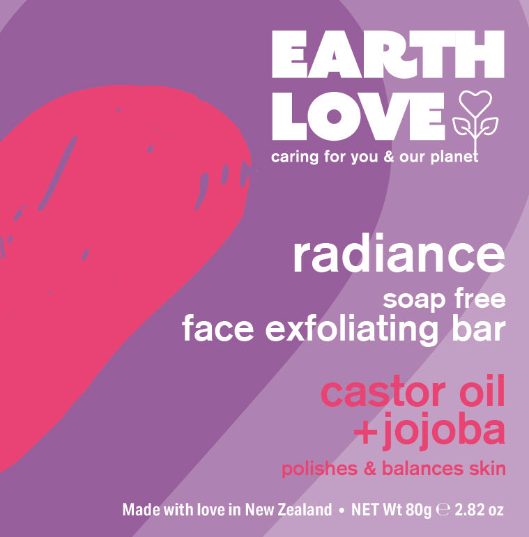 Earth Love Radiance Soap Free Exfoliating Bar