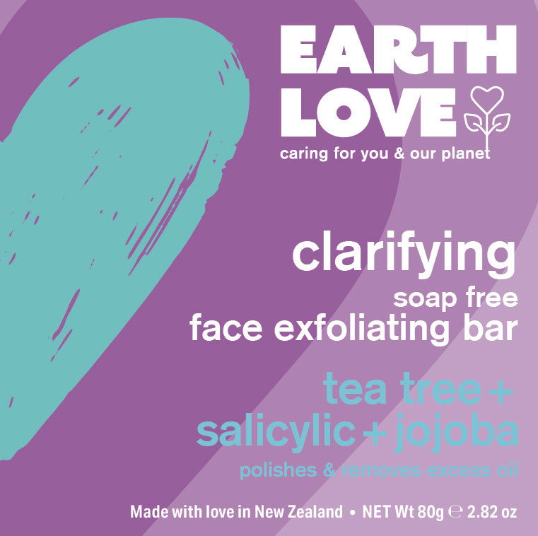 Earth Love Clarifying Soap Free Exfoliating Bar