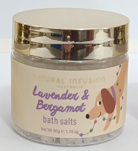 Pooches & Paws Lavendar & Bergamot Bath Salts