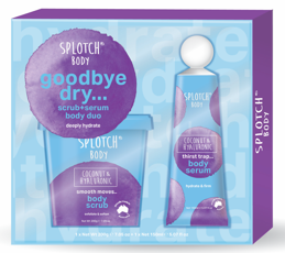 Splotch Body Goodbye Dry Scrub & Serum Duo