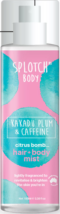 Splotch Body Citrus Bomb Hair & Body Mist