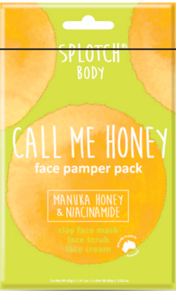 Splotch Body Call Me Honey Face Pamper Pack