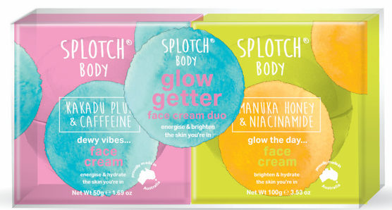 Splotch Body Glow Getter Face Cream Duo