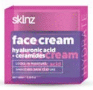 Skinz Hyaluronic Acid &  Ceramides Face Cream