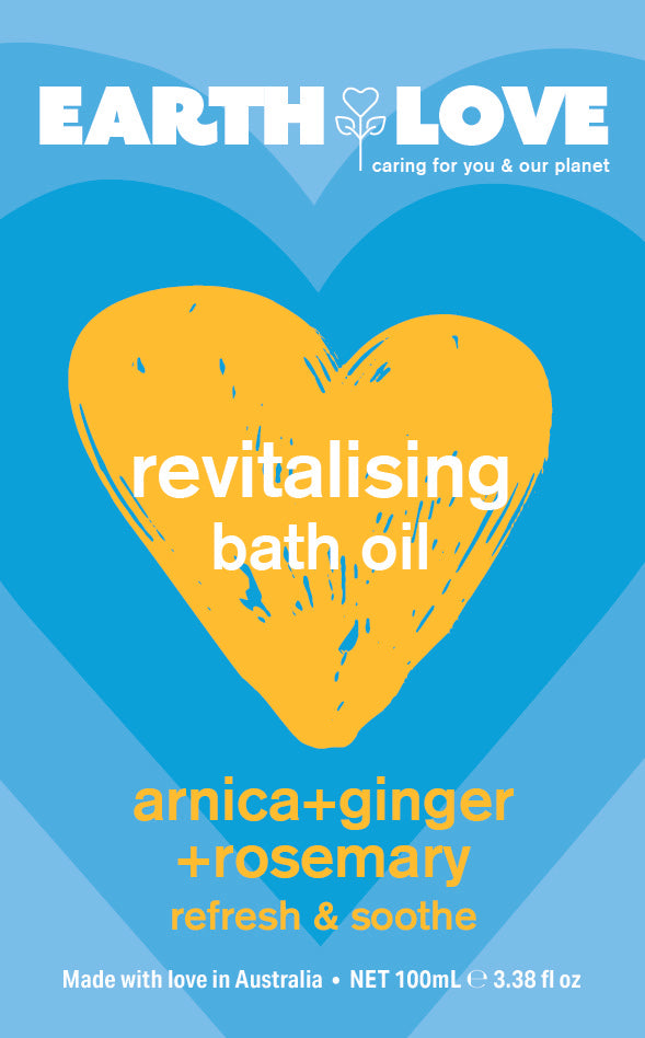 Earth Love Revitalising Bath Oil