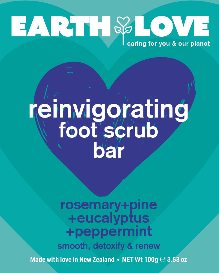 Earth Love Reinvigorating Foot Scrub Bar