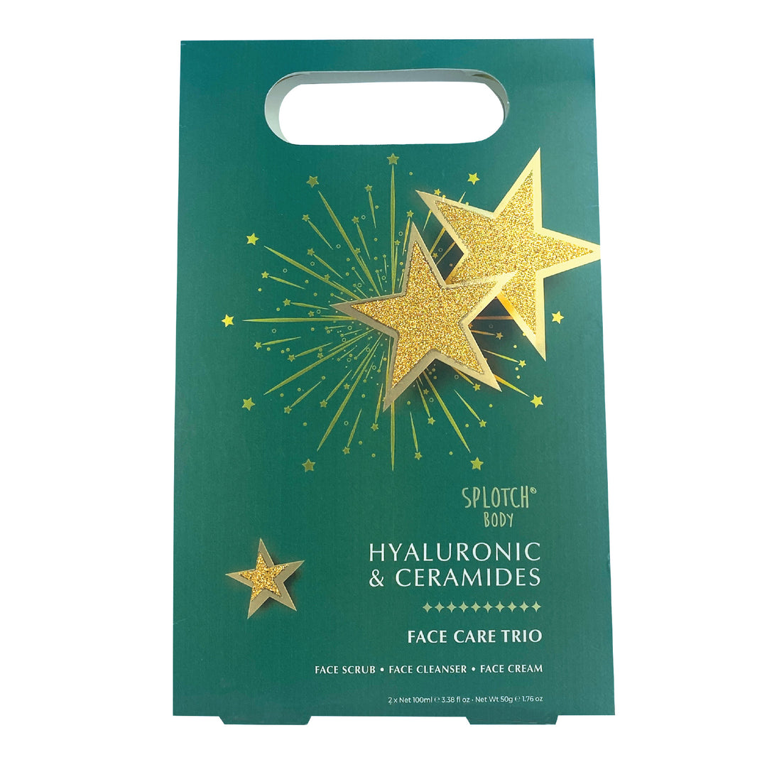 Hyaluronic Acid & Ceramindes Face Care Trio