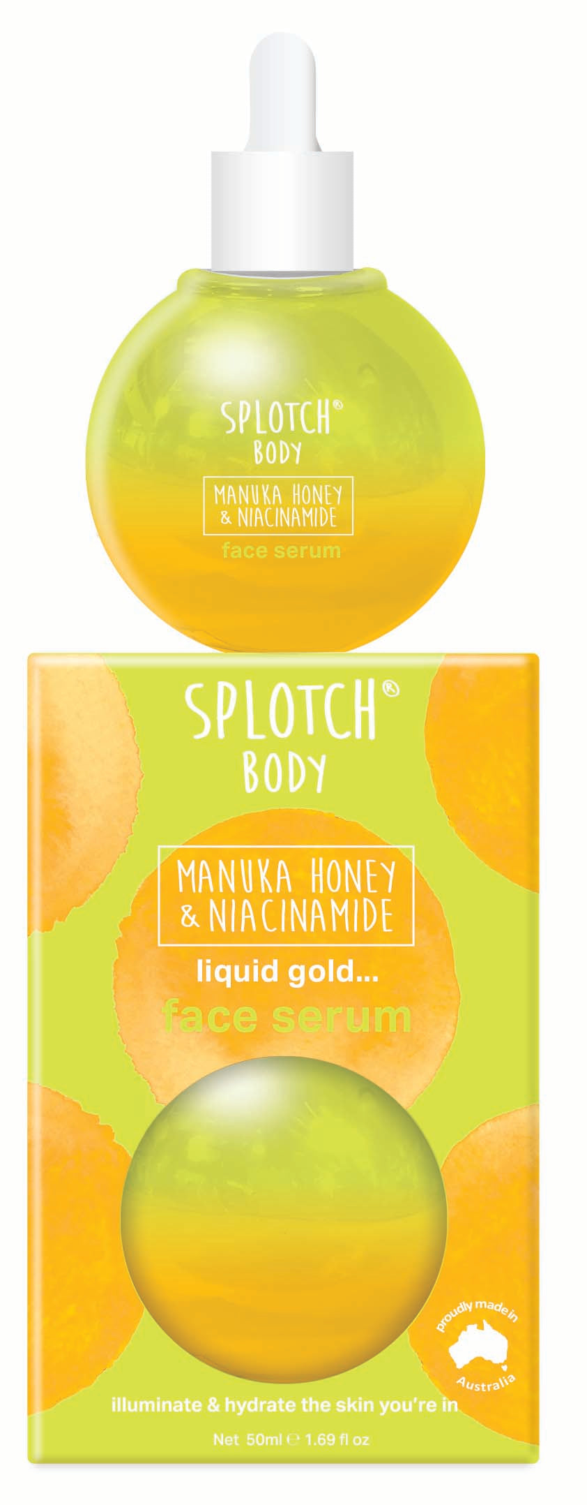 Splotch Body Liquid Gold Face Serum