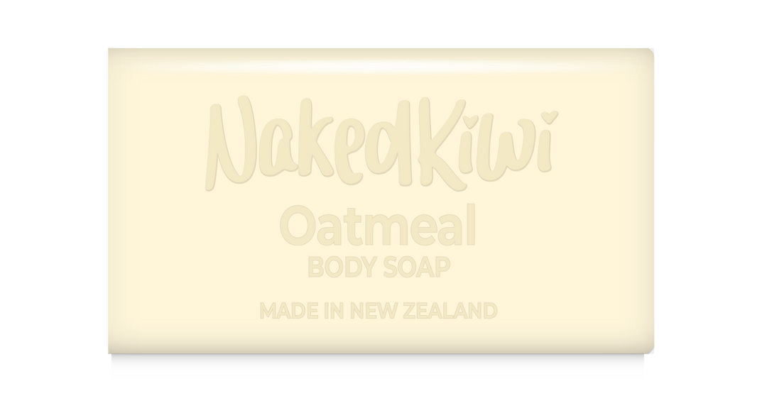 Naked Kiwi Oatmeal Body Soap Bar