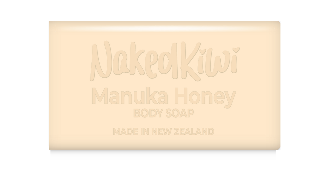 Naked Kiwi Manuka Honey Body Soap Bar