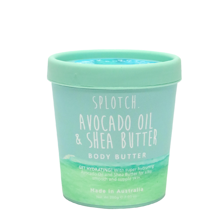 SPLOTCH BODY AVOCADO OIL & SHEA BUTTER BODY BUTTER TUB
