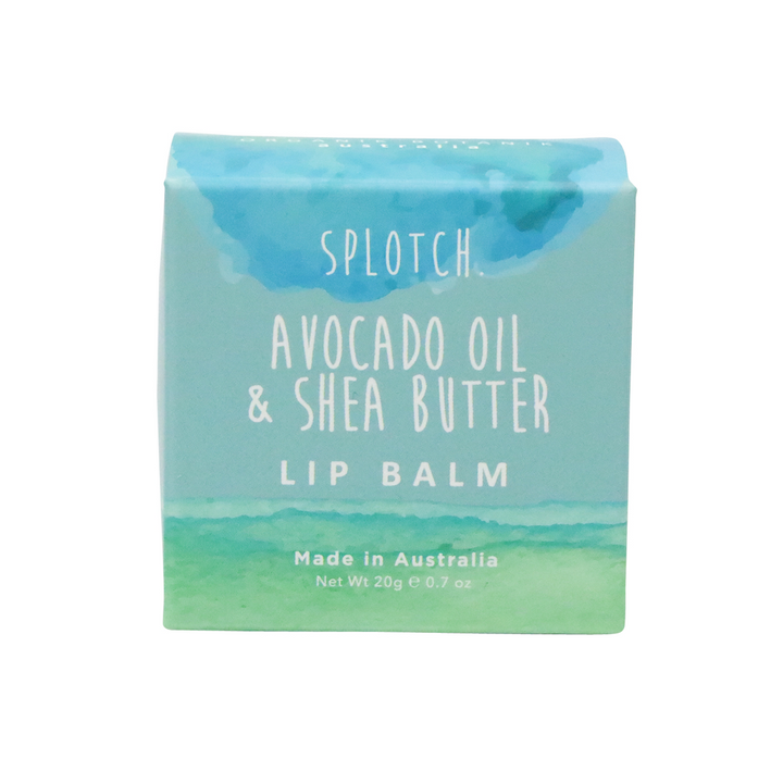 SPLOTCH AVOCADO OIL & SHEA BUTTER LIP BALM 20G
