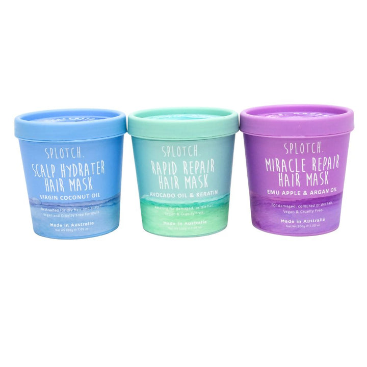 SPLOTCH BODY AVOCADO OIL & KERATIN RAPID REPAIR HAIR MASK