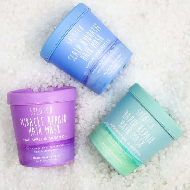 SPLOTCH BODY AVOCADO OIL & KERATIN RAPID REPAIR HAIR MASK