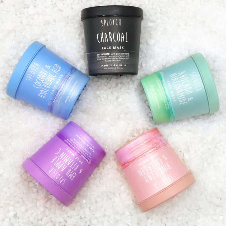 SPLOTCH BODY EMU APPLE & VITAMIN C FACE MASK TUB