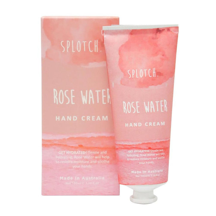 SPLOTCH BODY ROSE WATER HAND CREAM