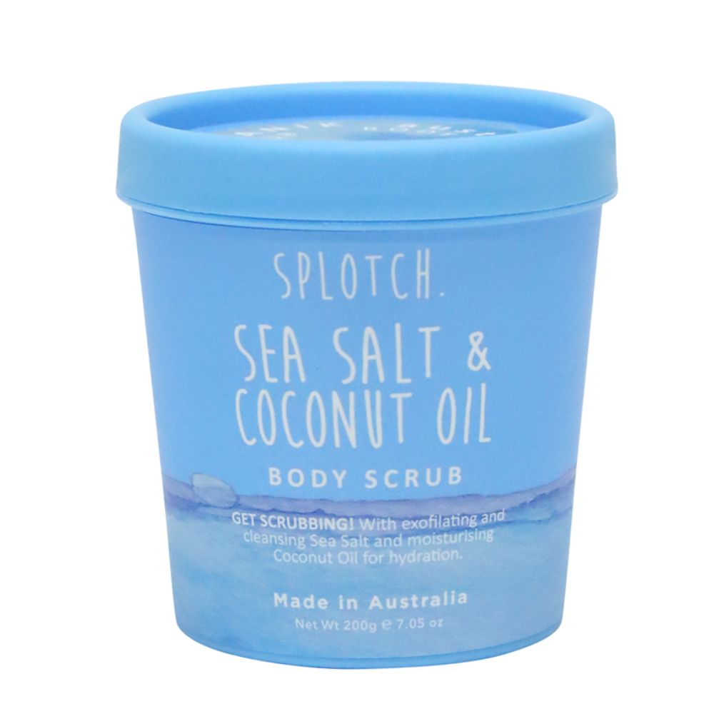 SPLOTCH BODY SEA SALT & COCONUT OIL BODY SCRUB TUB