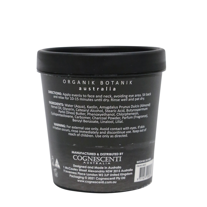 SPLOTCH BODY CHARCOAL FACE MASK TUB