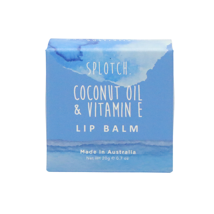 SPLOTCH BODY COCONUT OIL & VITAMIN E LIP BALM