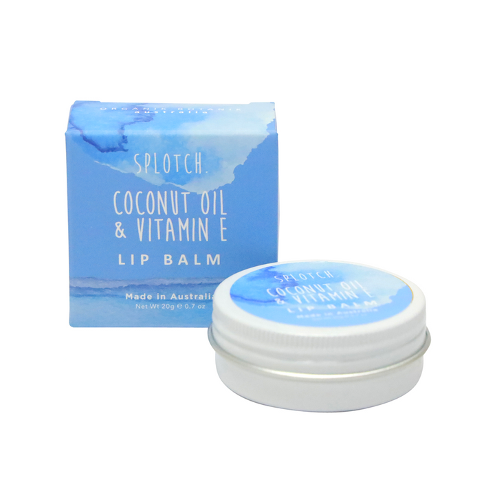 SPLOTCH BODY COCONUT OIL & VITAMIN E LIP BALM