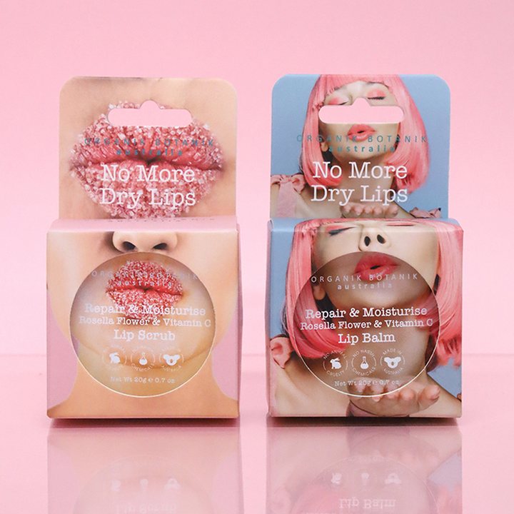 NO MORE DRY LIPS ROSELLA FLOWER & VITAMIN C LIP SCRUB 20G